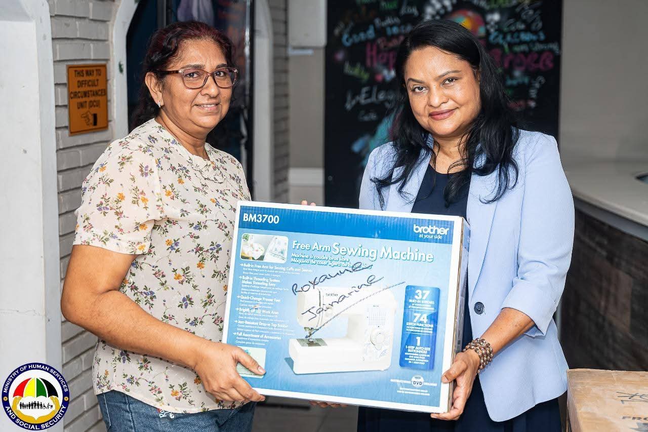 Minister Persaud provides support to small entrepreneurs