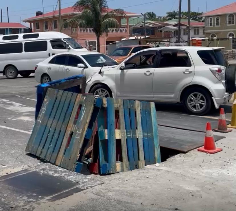 Residents urge swift repairs to collapsed section at Dennis and Middleton Streets