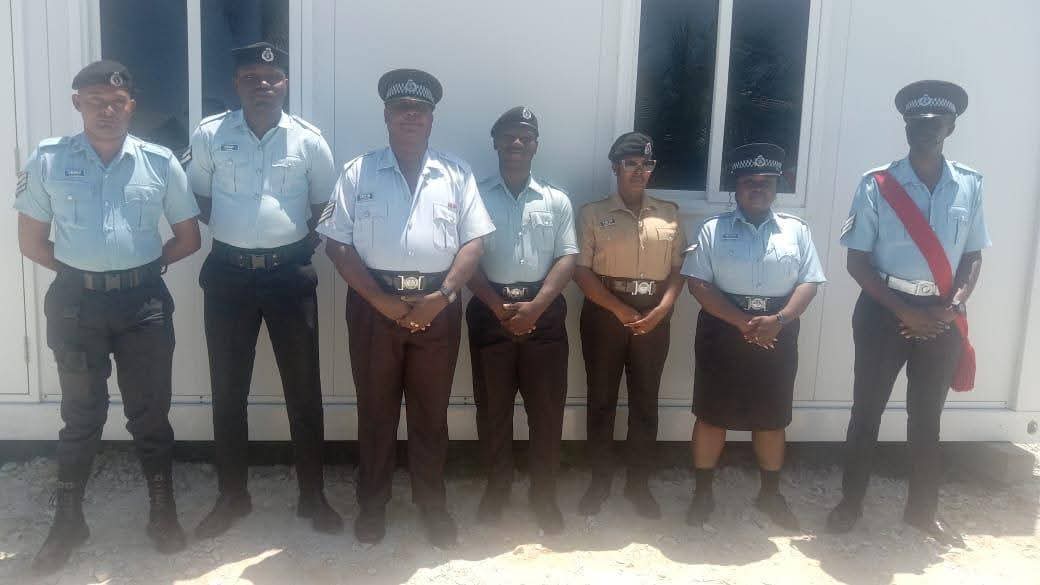 Regional Division Three ranks commended for discipline and professionalism during quarterly inspection