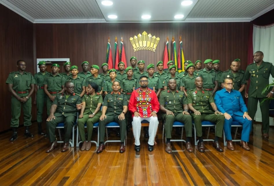 Newly commissioned GDF officers reminded of duty, discipline, and service