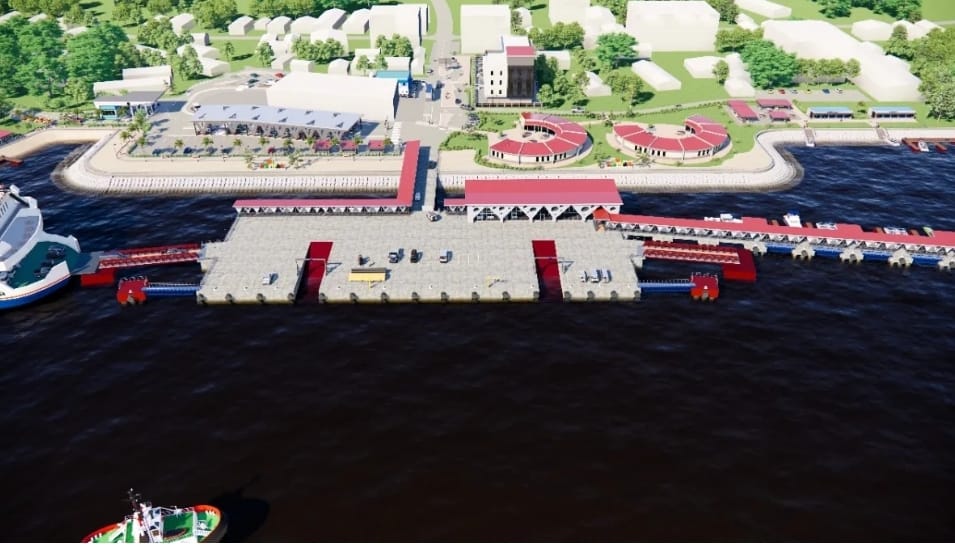 Works progressing on first phase of International Parika Port