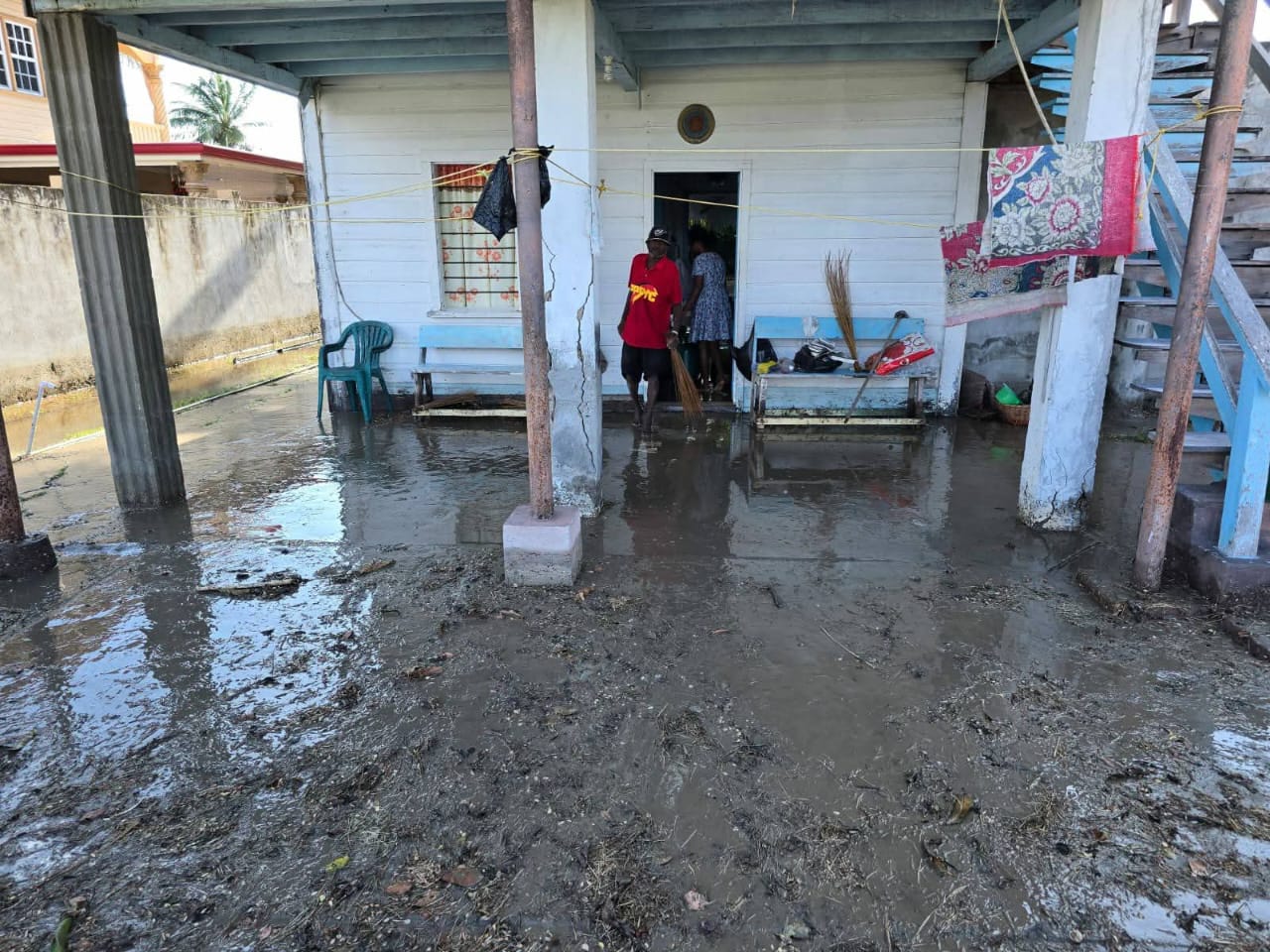CDC responds to major flooding on West Coast Demerara over 80 households affected; relief efforts underway