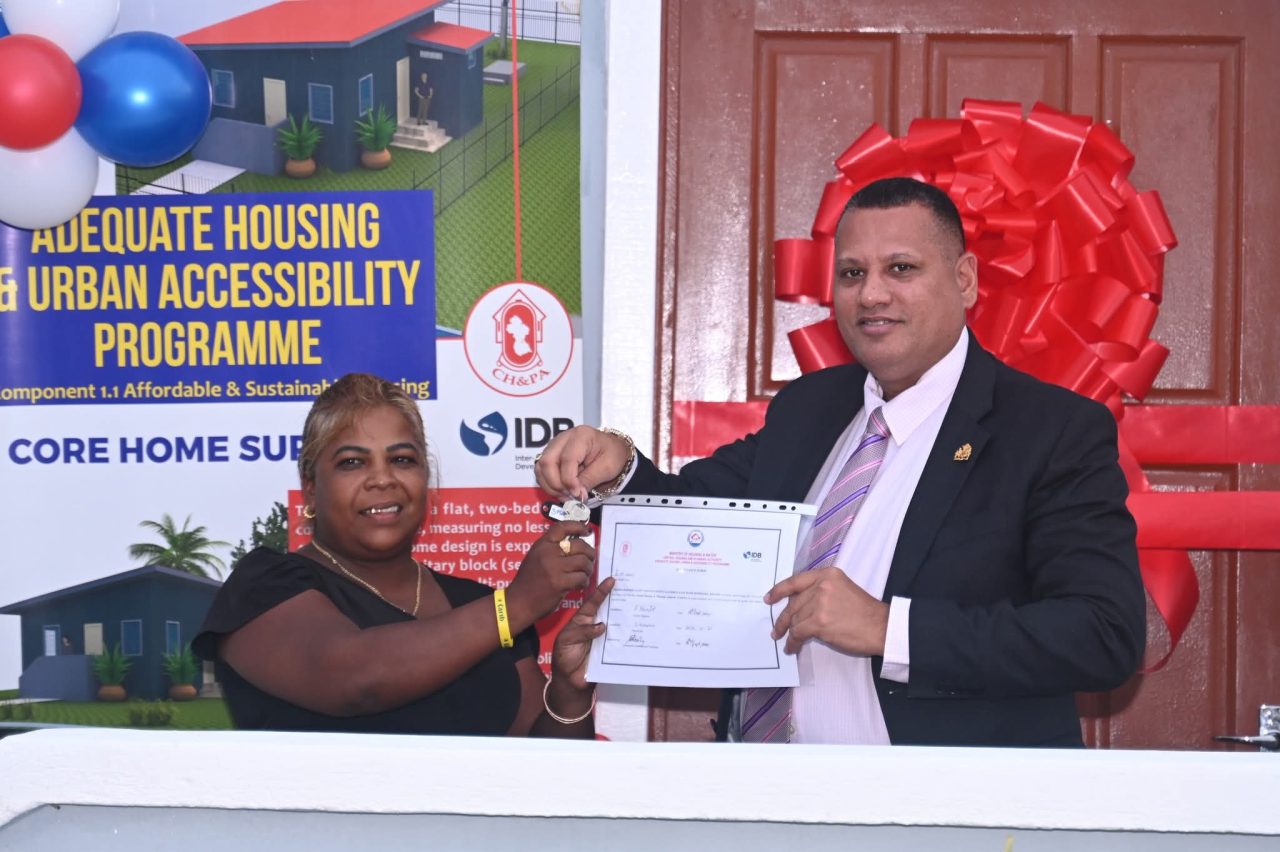A fresh start: 28 families receive new core homes under IDB-funded housing programme