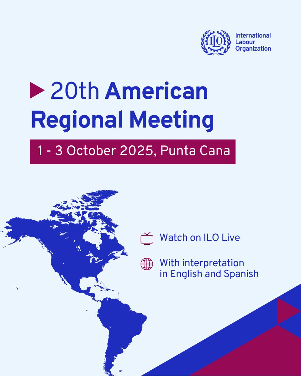 Minister of Labour represents Guyana at 20th ILO American Regional Meeting