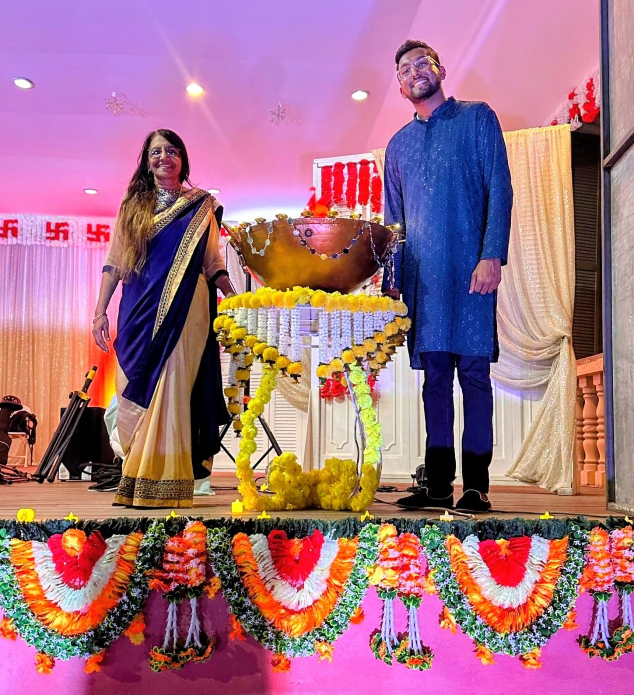 Lights, colour, and culture illuminate Monument Gardens for Diwali