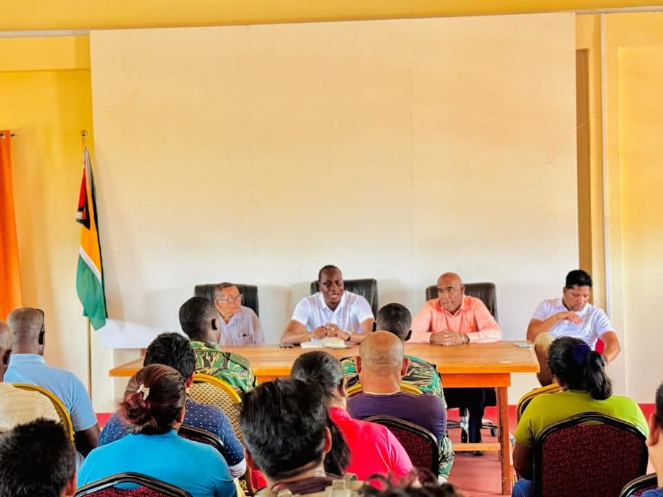 Sarwan leads cricket development push in Hinterland under presidential sports initiative