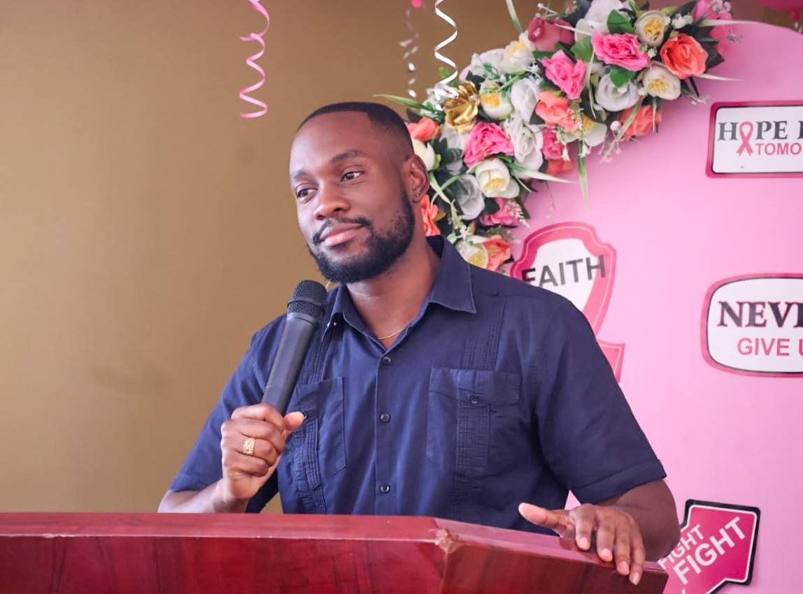 Minister Griffith leads Ministry in Breast Cancer Awareness month observance