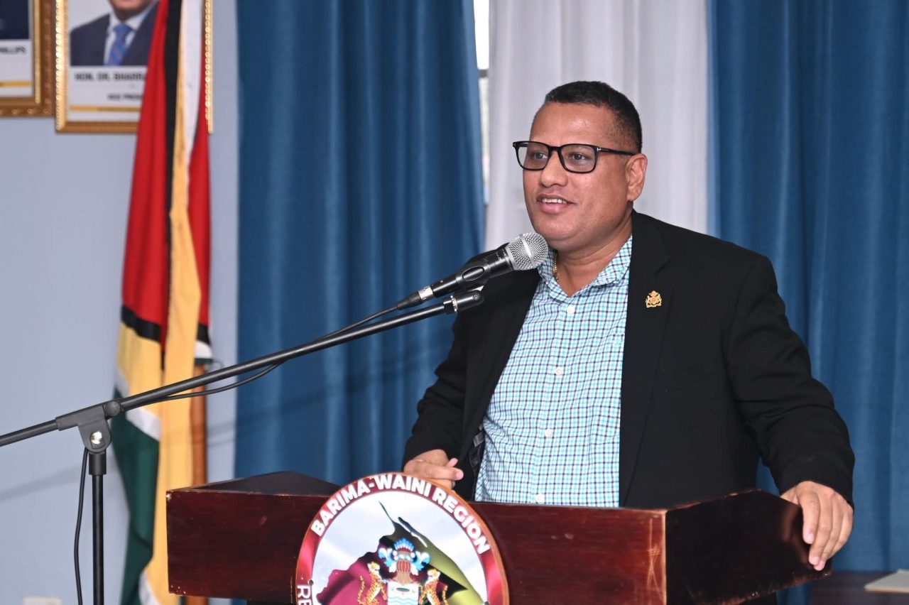 Minister Croal urges newly elected Region One Councillors to serve with integrity and dedication