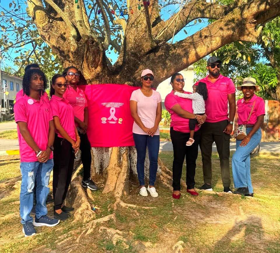 Minister Parag leads breast cancer awareness walk in Region Three
