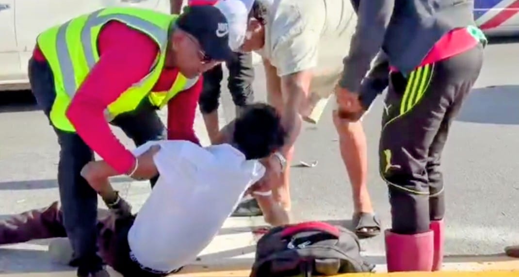 Student hit by car driven by police officer dies