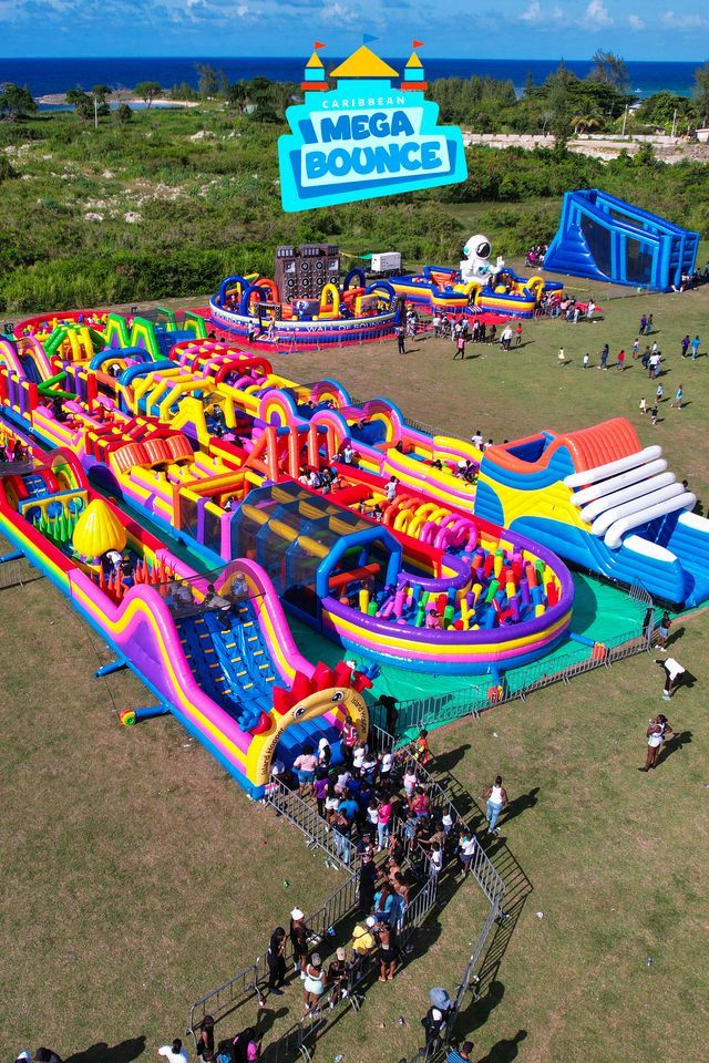 Caribbean MegaBounce brings region’s biggest inflatable adventure to Guyana