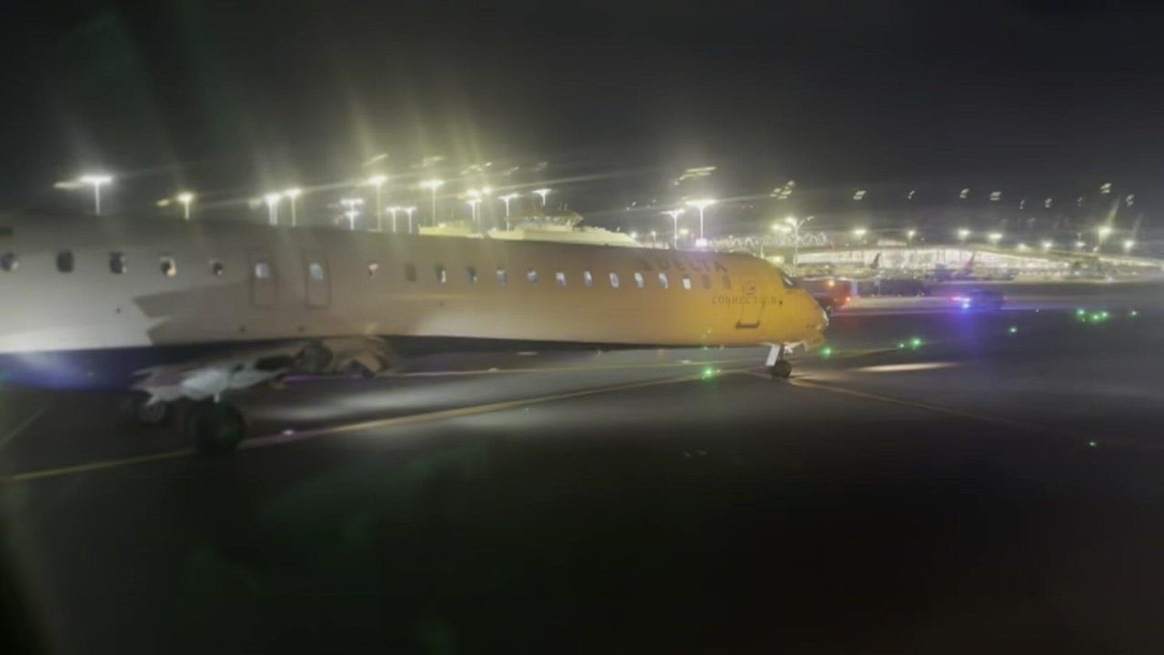Two Delta Planes involved in collision at LaGuardia Airport