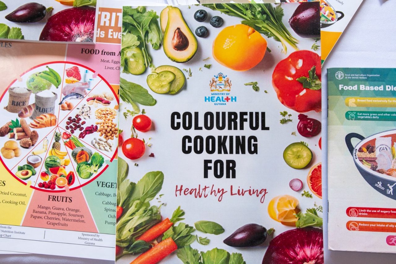 New recipe book encourages Guyanese to eat smart, live longer