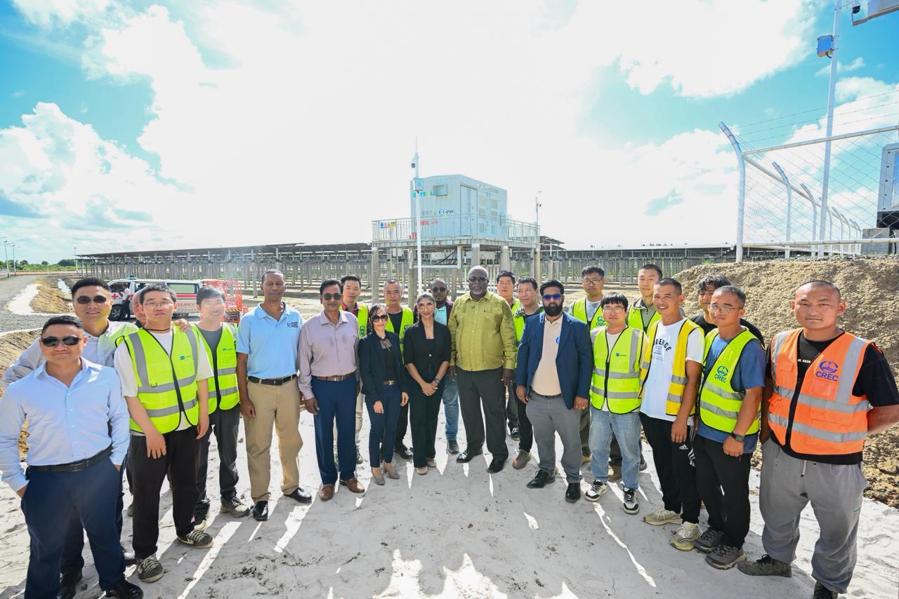 PM Phillips commissions 3MW Hampshire Solar Farm in Berbice 