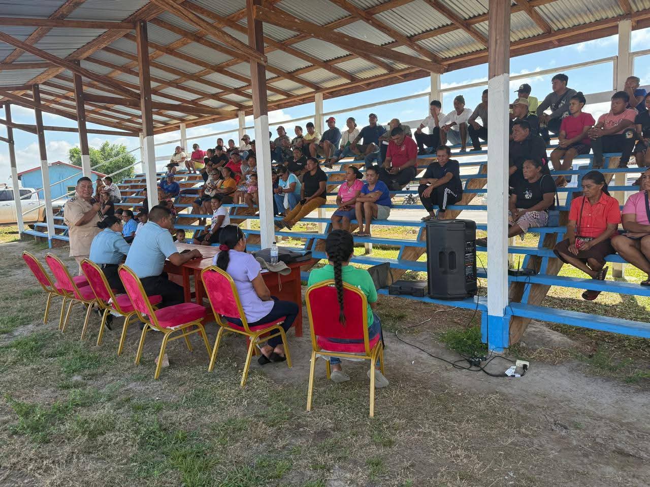 Police, village leaders hold community outreach in Kauraudarnau