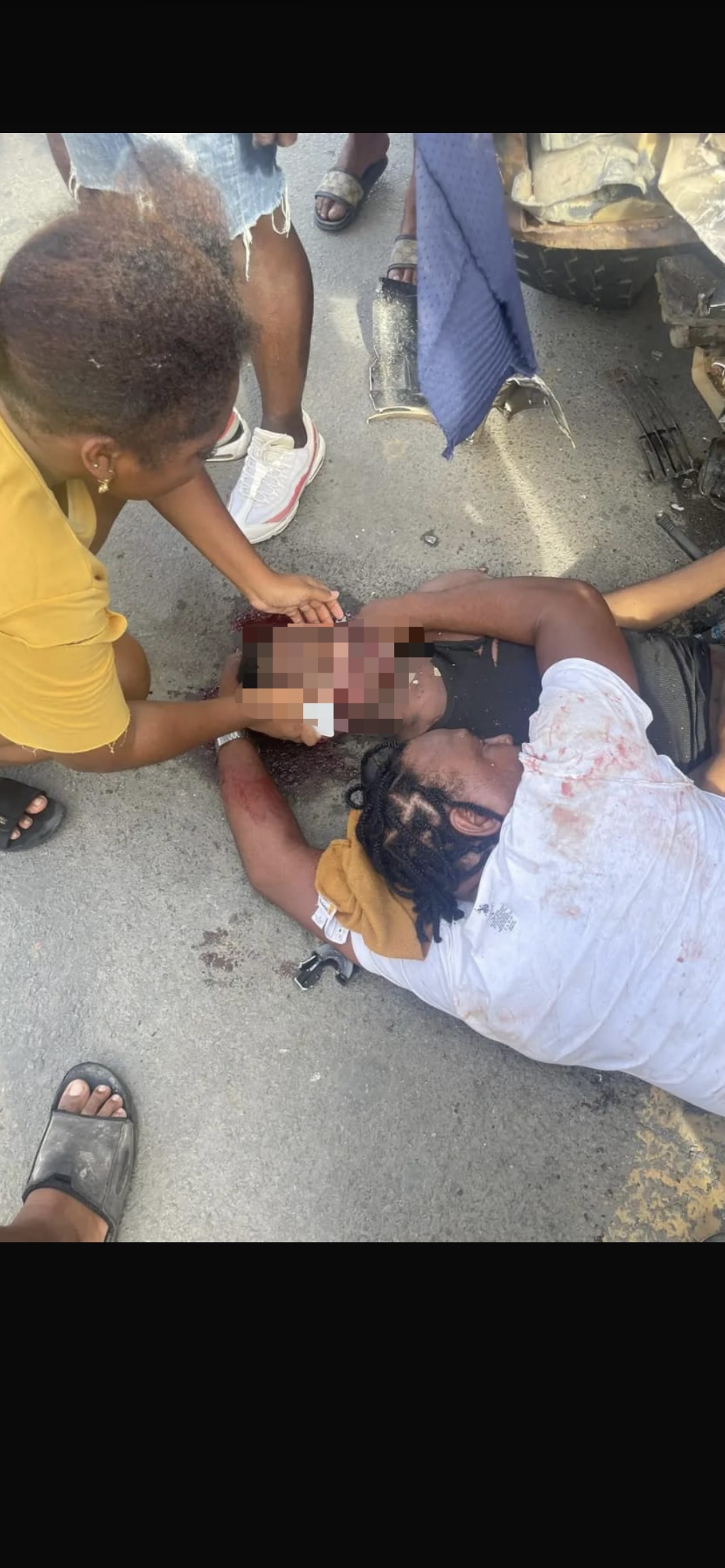 Teen dies in lorry collision while avoiding goats on road