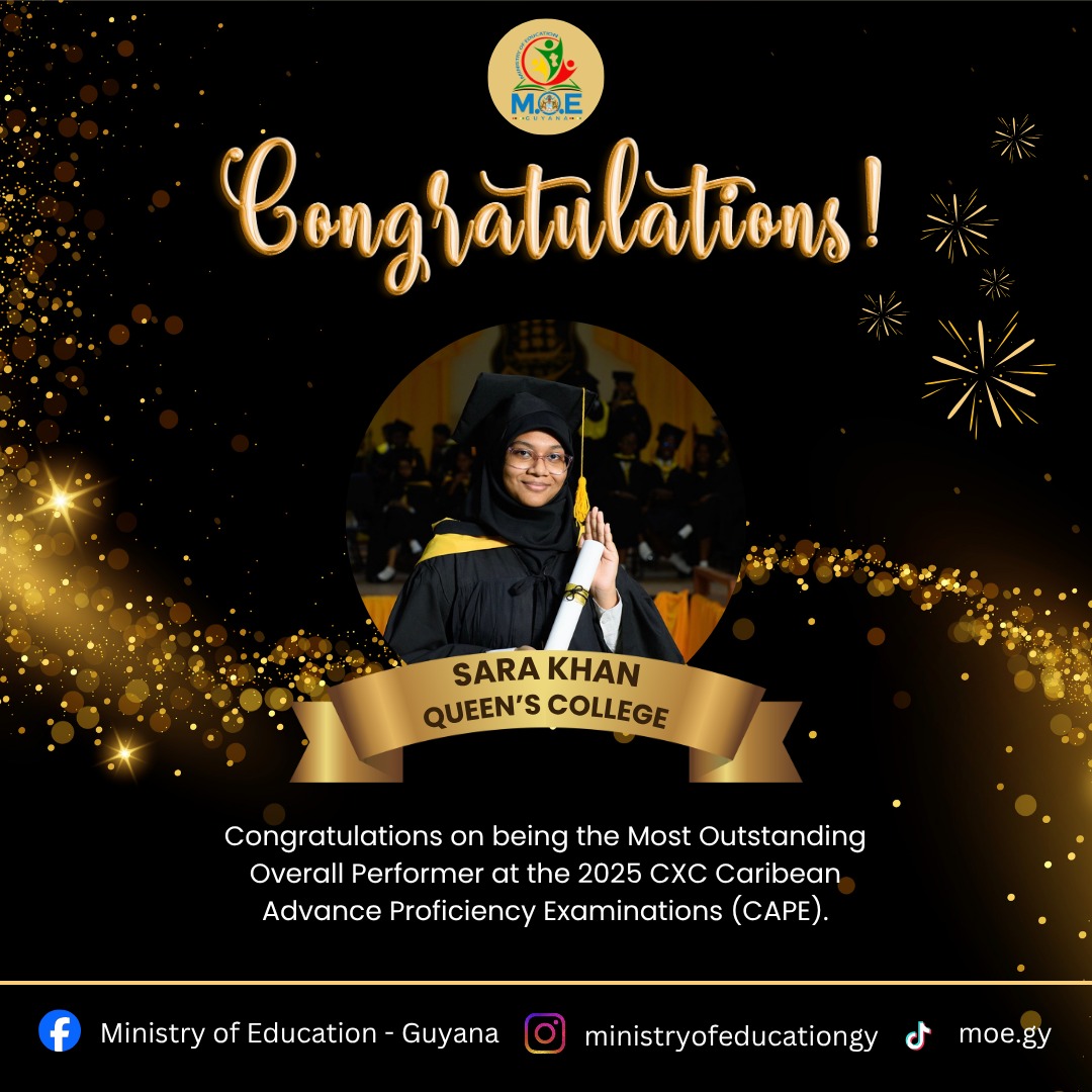 Guyana tops Caribbean in CSEC and CAPE examinations