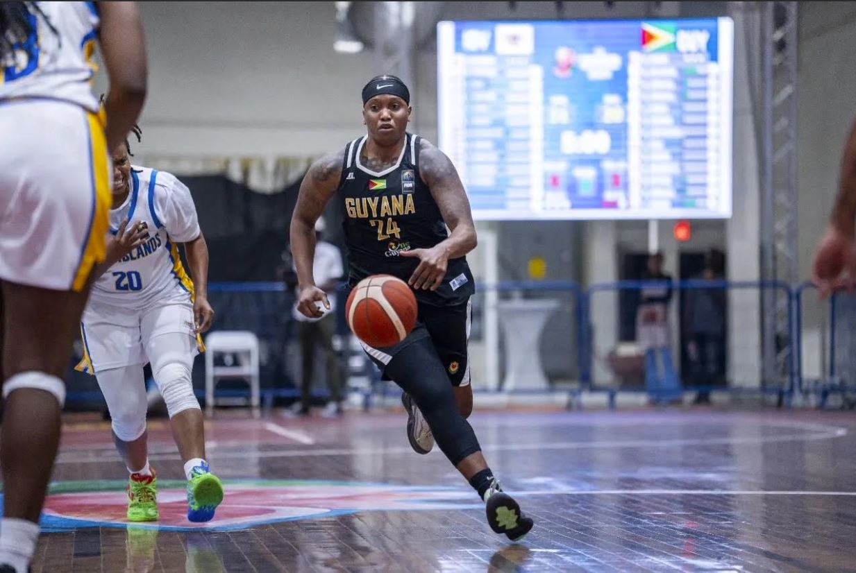 Women’s basketball championship: Virgin Islands get better of Guyana