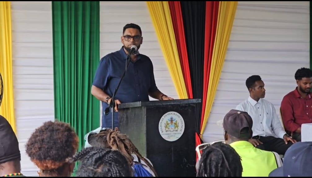 President Ali criticizes contractors over delays on Corentyne highway bridges