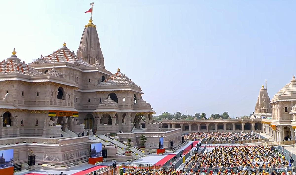 Ayodhya Ram temple: Old wounds are healing, says PM as he hoists saffron flag