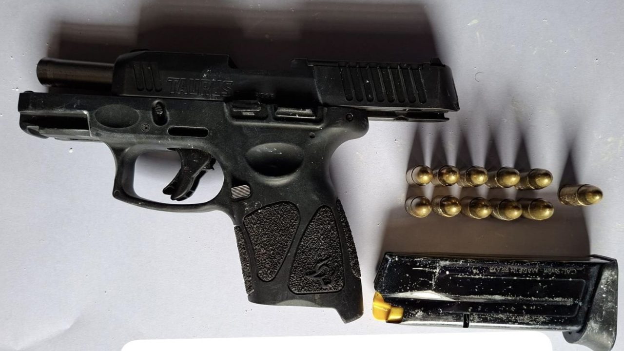 Murder suspect arrested, gun and ammunition seized