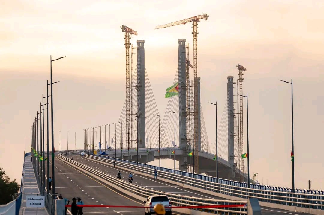 Jagdeo River Bridge drives commerce with 50,000 daily vehicles