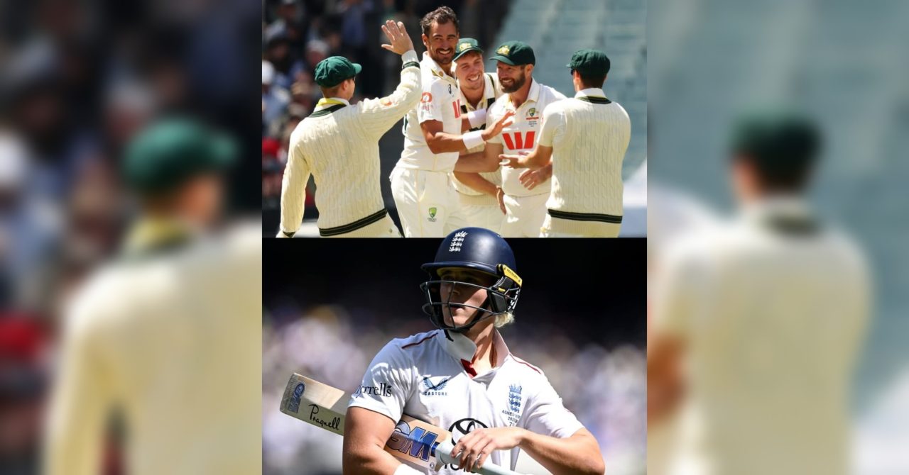 Australia seize handy lead after Josh Tongue five-for on 20-wicket day