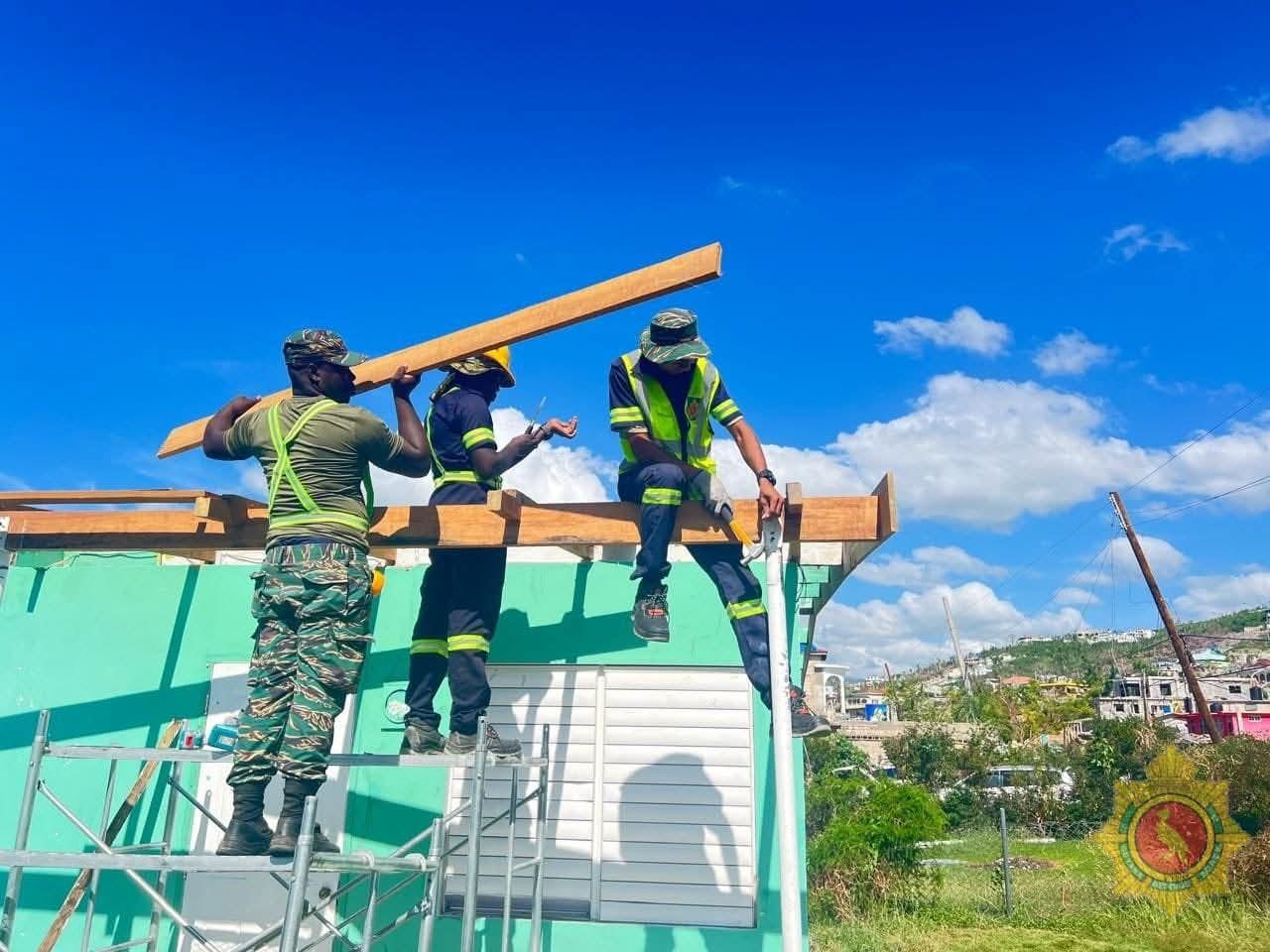 GDF advances reconstruction in Jamaica following Hurricane Melissa