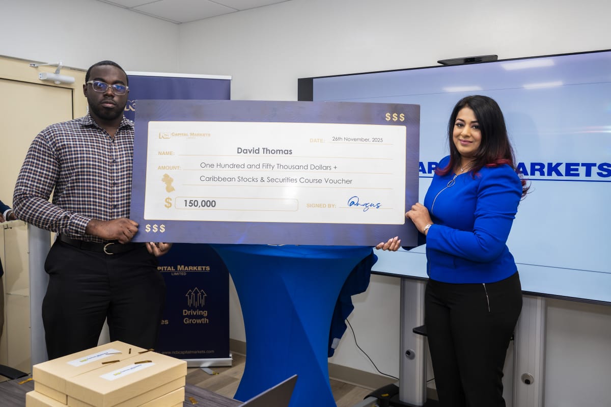 Law student wins top prize in NCB Capital Markets essay contest