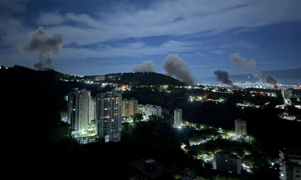 Multiple Explosions Rock Venezuelan Capital, Caracas