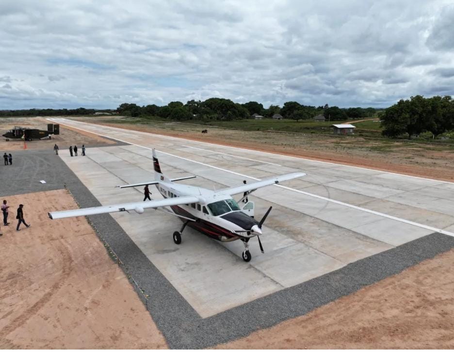 $920M Aishalton airfield commissioned, modern terminal to follow