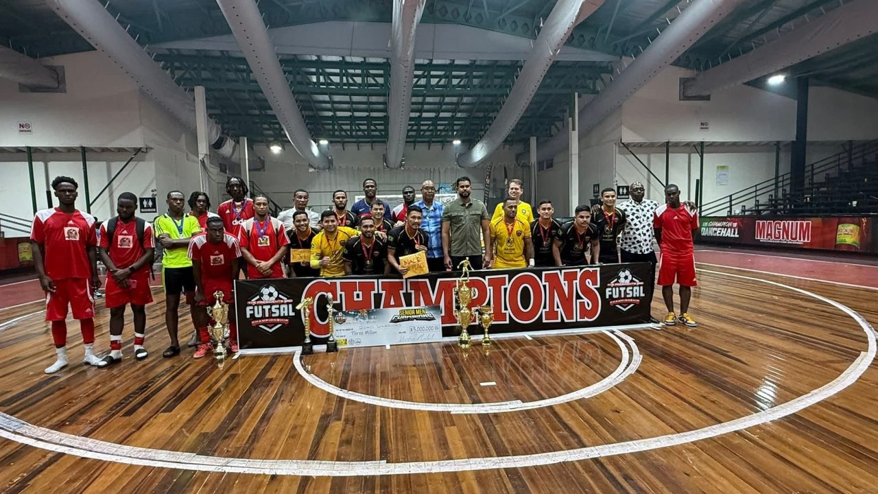 Road Warriors topple Bent Street to claim One Guyana Futsal title