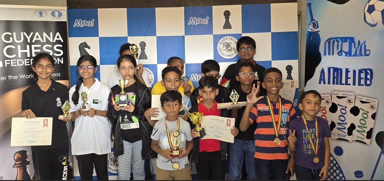 Tinnie, Persaud win 2026 U-12 rapid chess championships titles