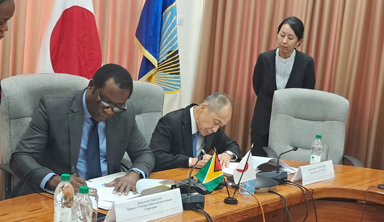 Guyana, Japan sign $7.2B loan to boost water and sanitation infrastructure