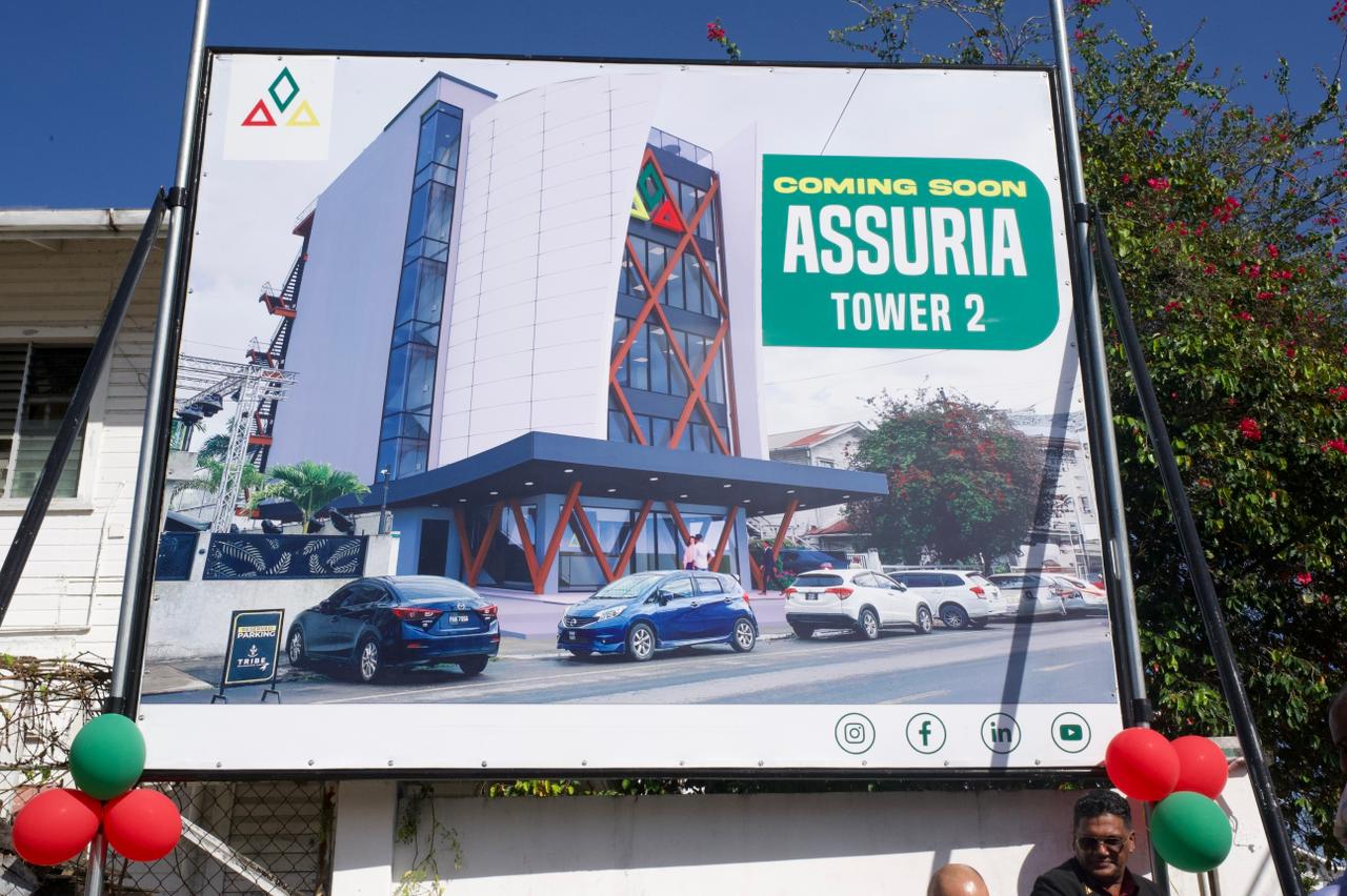 Assuria breaks ground on new  commercial tower in Georgetown