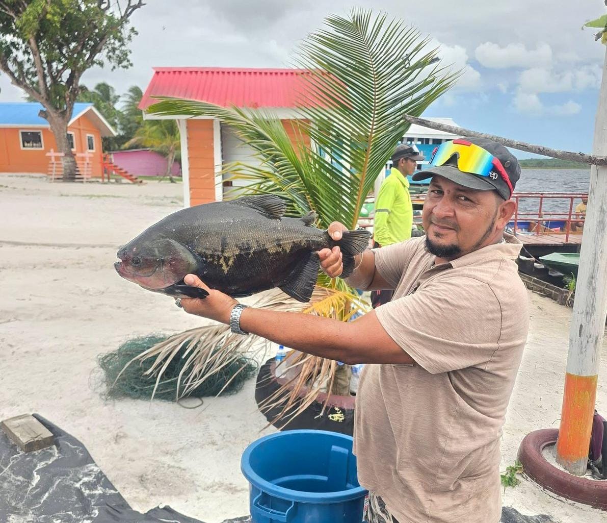 Capoey villagers enjoy bountiful first Tambaqui harvest of the year
