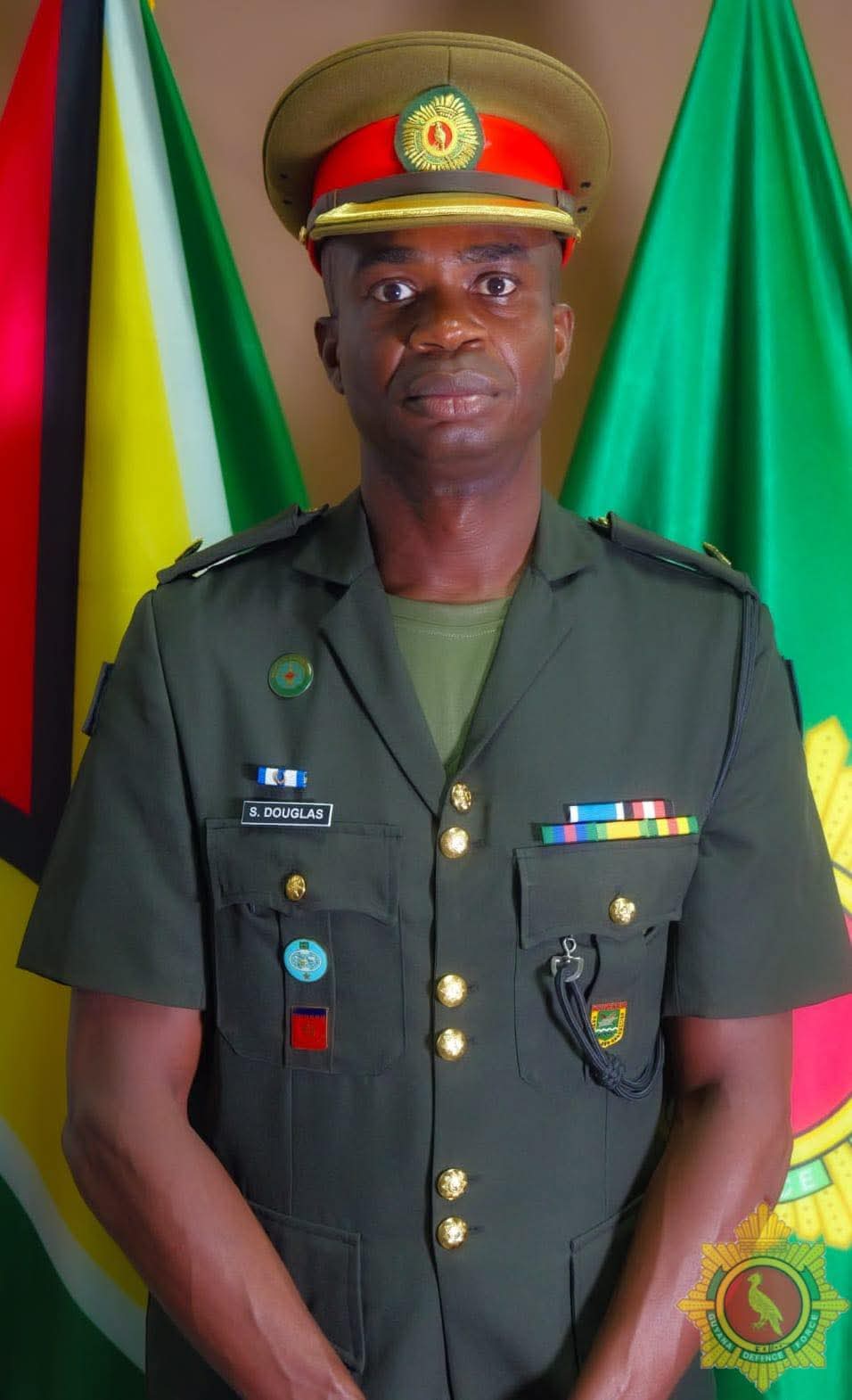 Major Douglas becomes first serving regular GDF officer to earn PhD