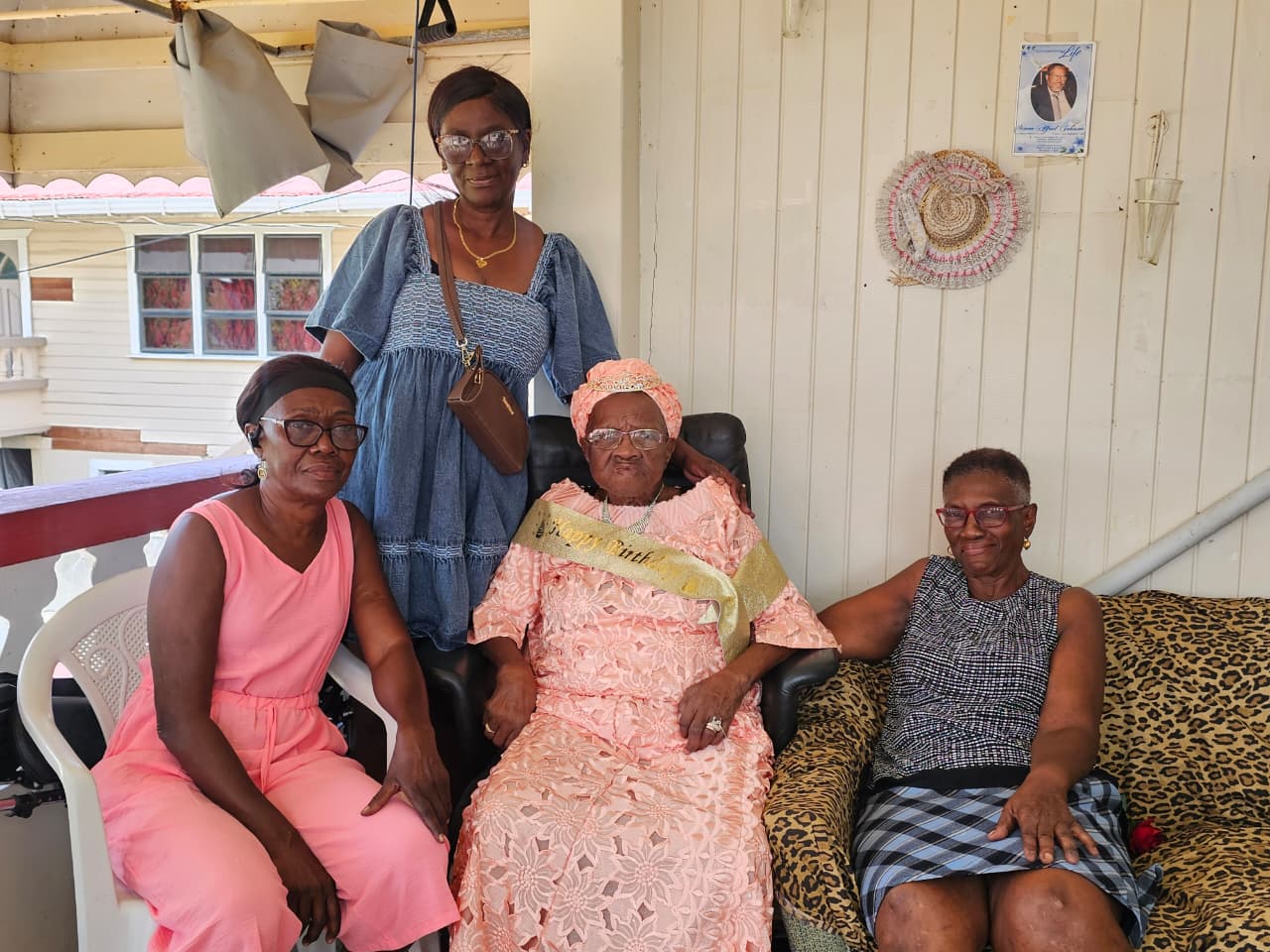 ’Cousin Vye’ of Lichfield is 100 not out and going strong