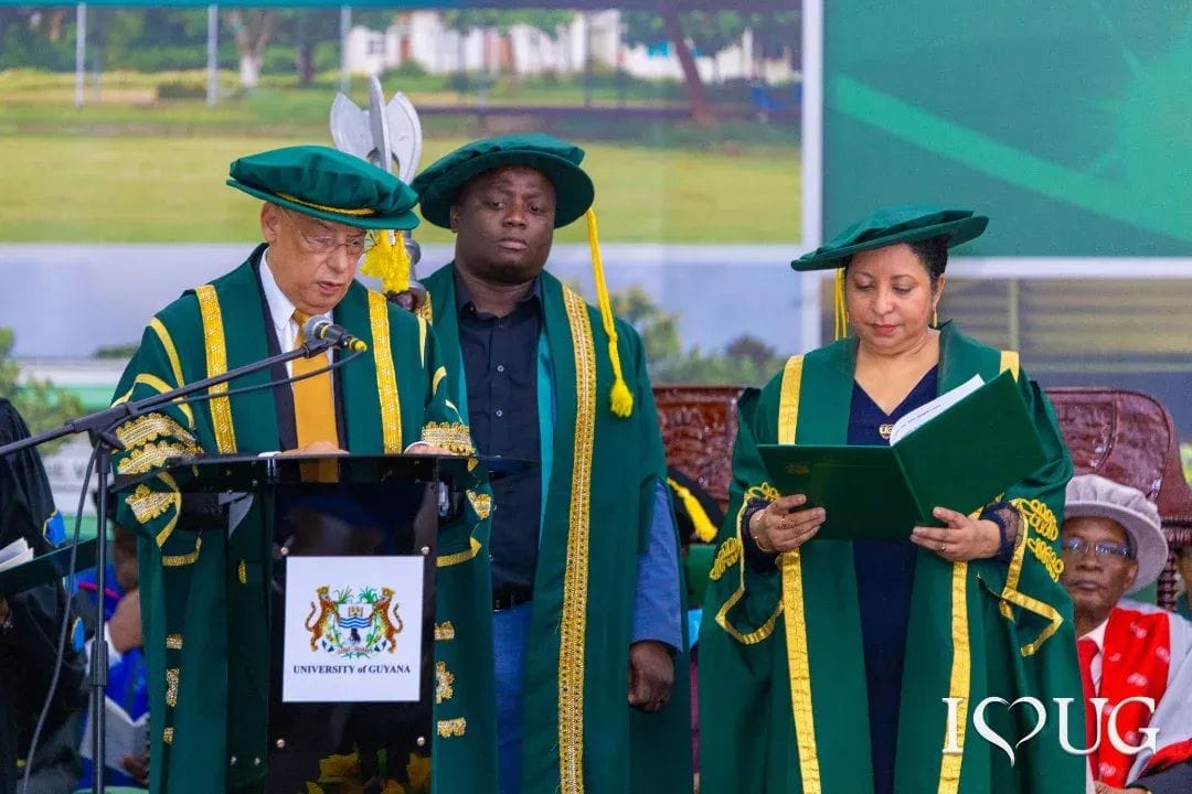 Sir Ronald Sanders installed as 11th Chancellor of UG