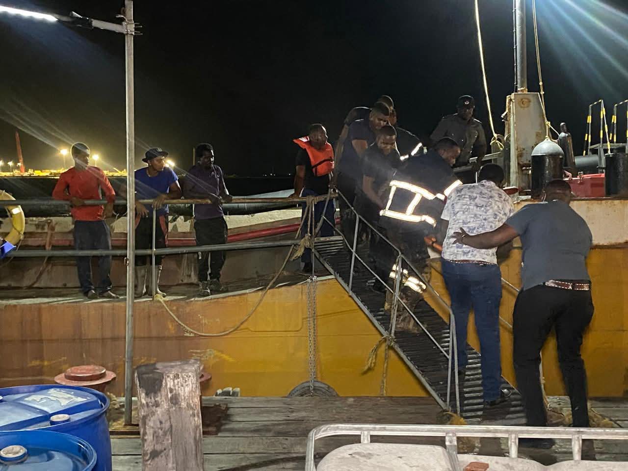 Death aboard vessel: Crew members die from suspected fume exposure