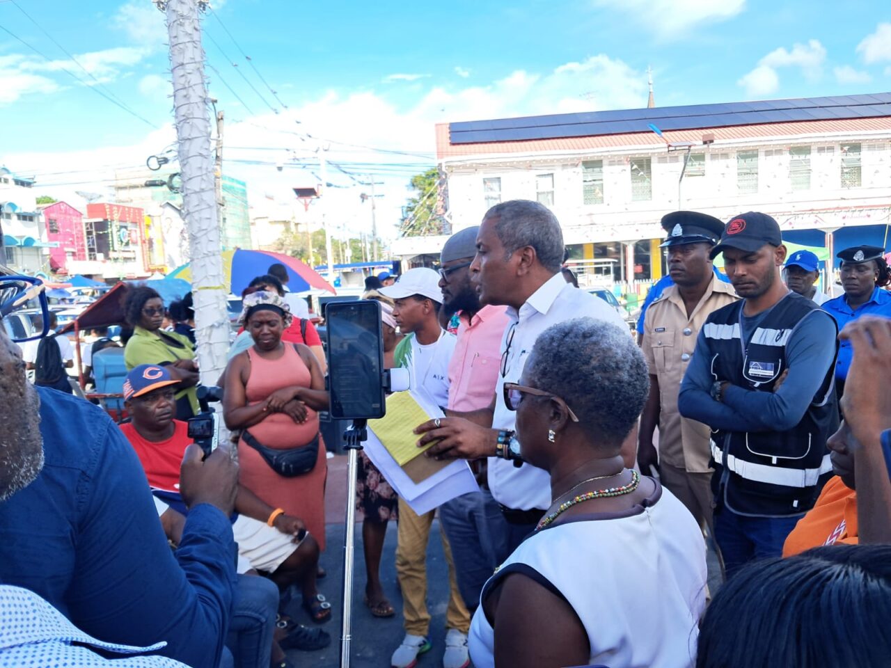 Vendors under Stabroek Market canopy to be temporarily relocated