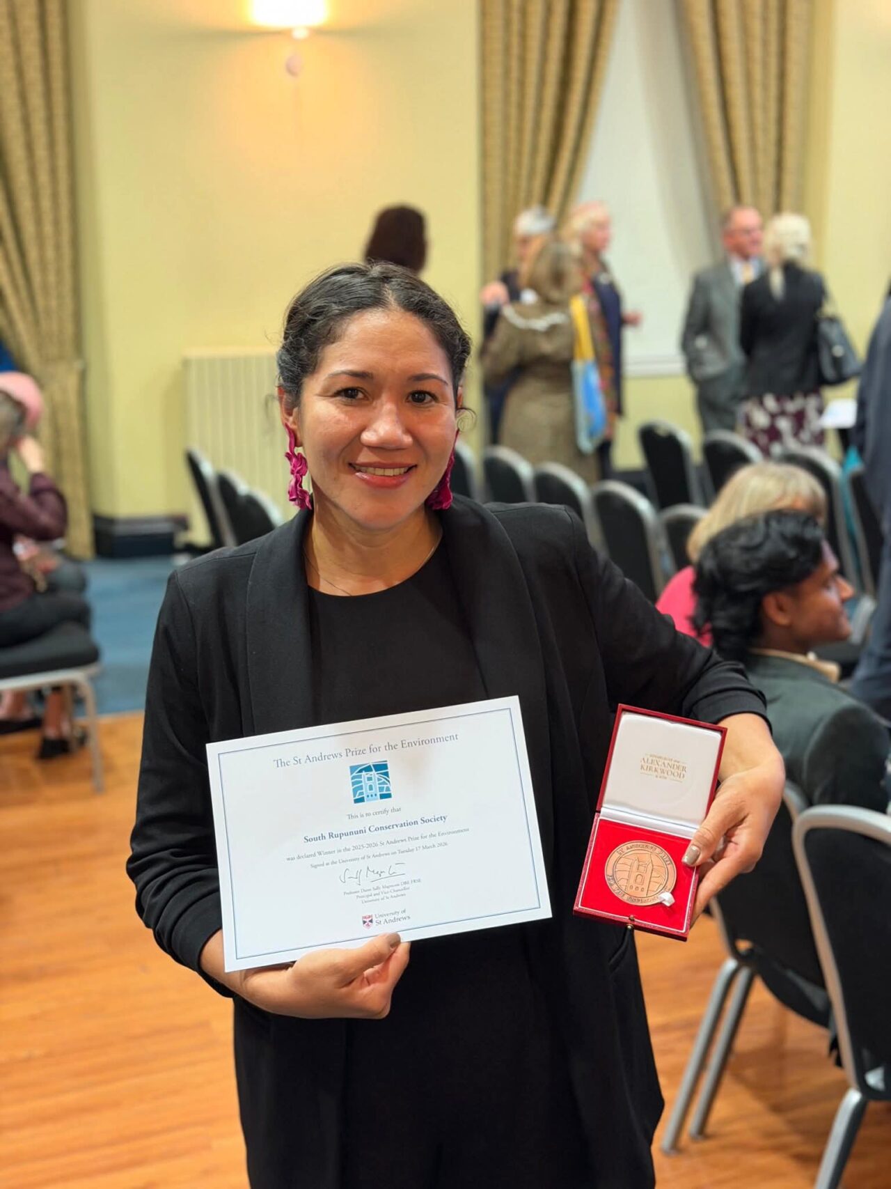 South Rupununi Conservation Society wins global St Andrews Prize for the Environment