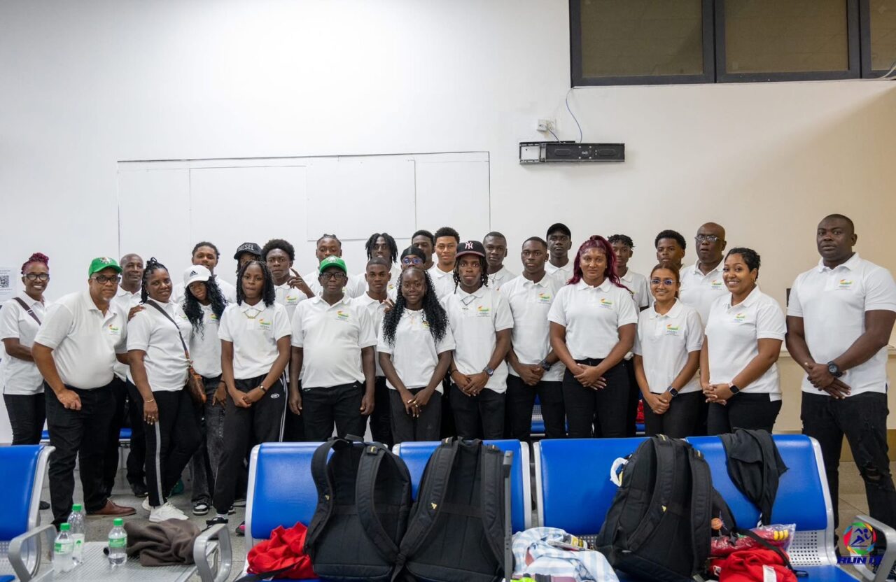 Local athletes arrive in Grenada for CARIFTA Games