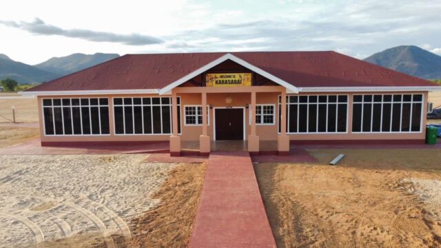 The terminal was also commissioned today