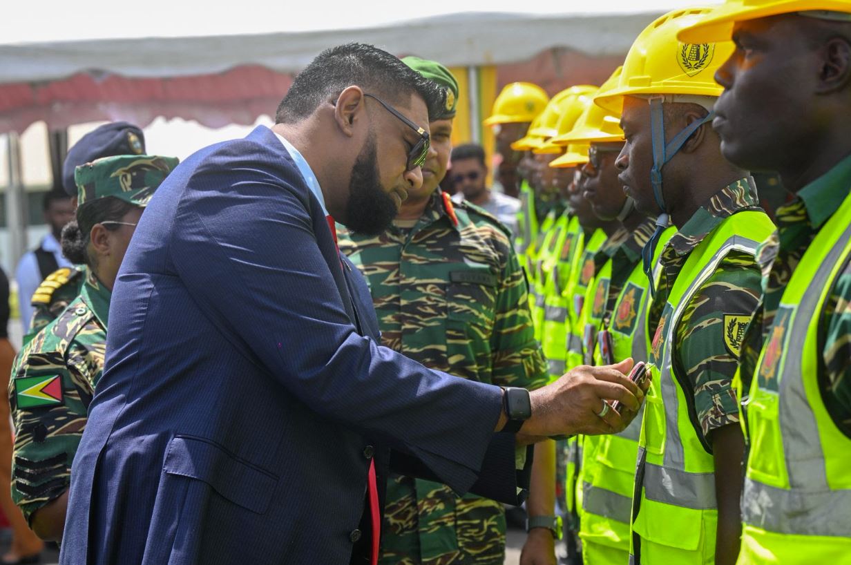 GDF troops honoured for Hurricane Melissa relief mission in Jamaica