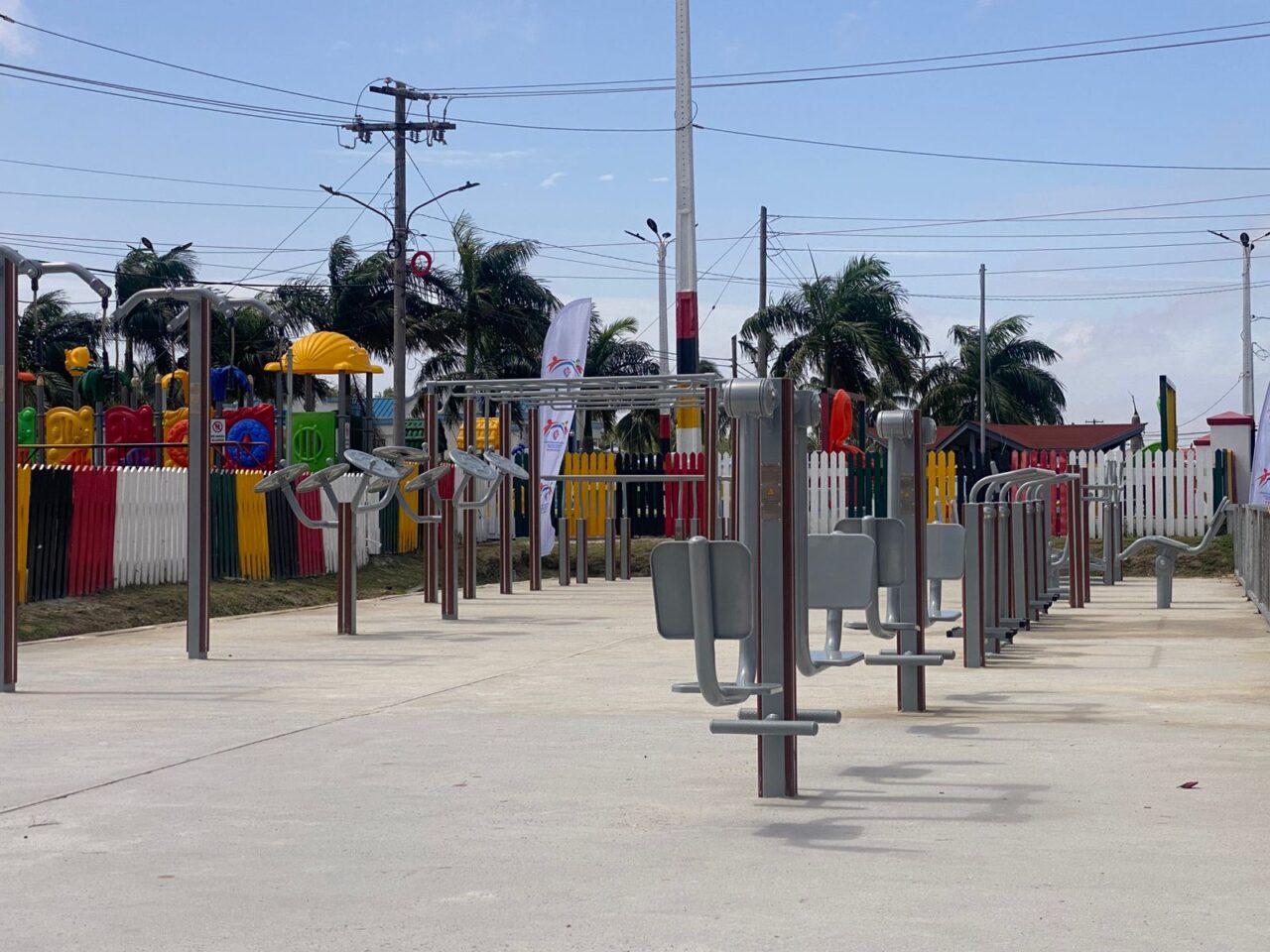 Outdoor gym opens in Anna Regina to boost community wellness
