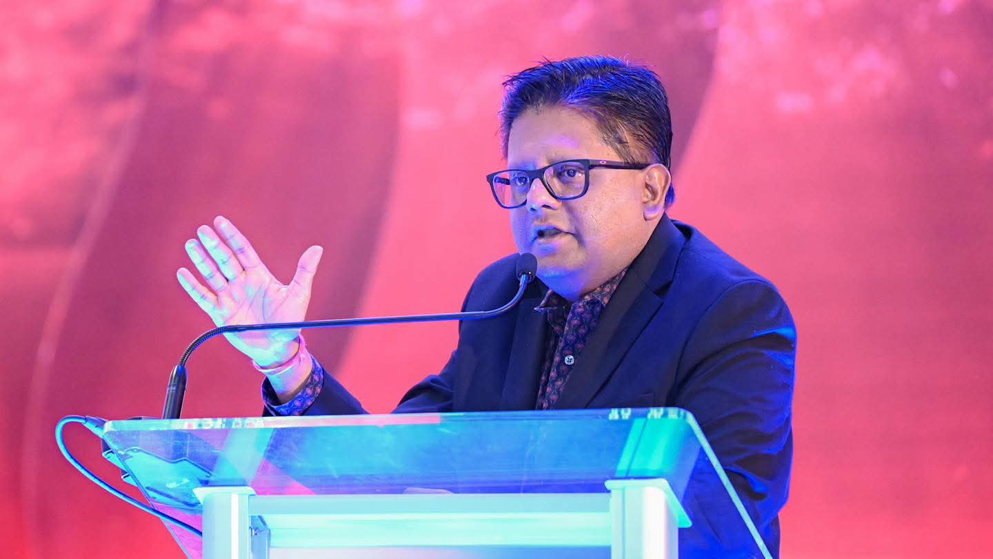 Senior Minister with Responsibility for Finance, Dr. Ashni Singh