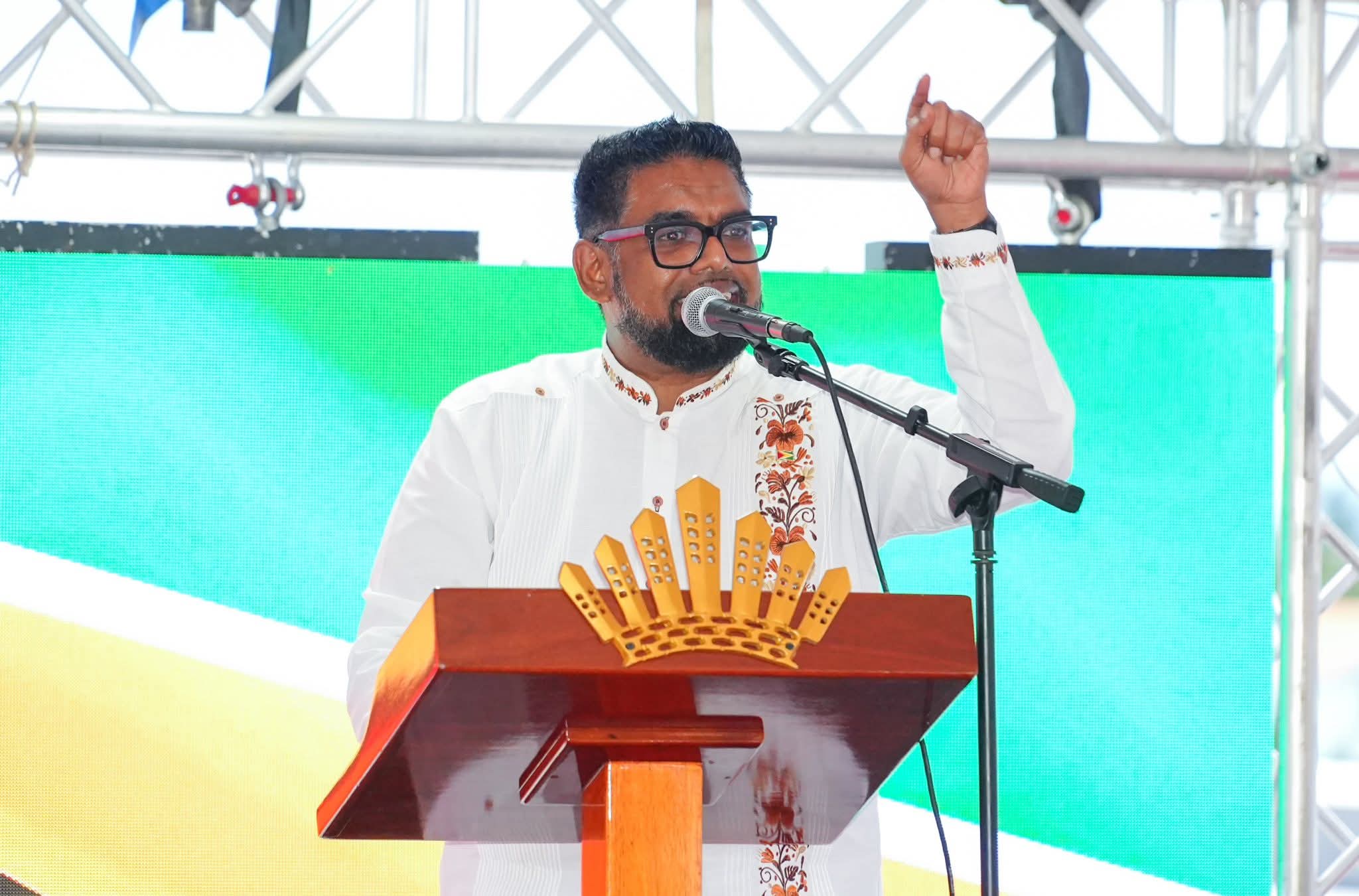 President Dr Irfaan Ali