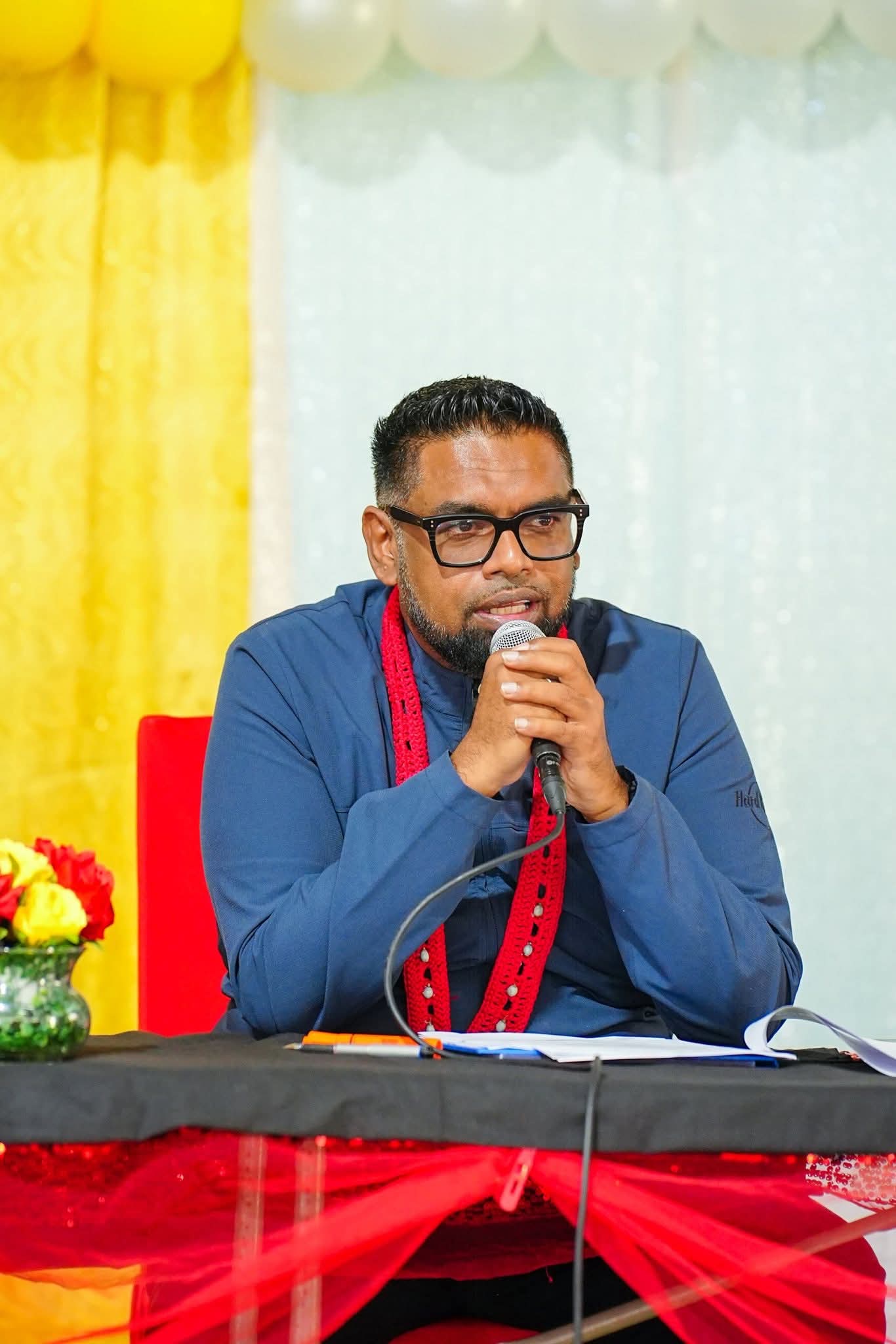 President Dr Mohamed Irfaan Ali