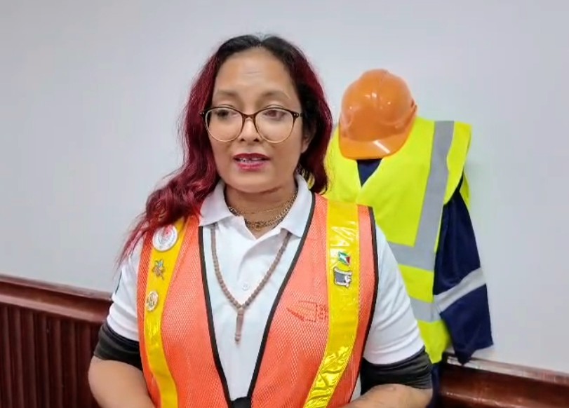 Occupational Safety and Health Officer Nazmoon Ann Jaffarally